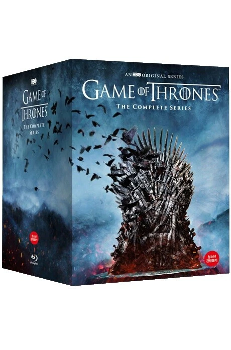 Game of Thrones Complete Series Box Set DVDs & Blu-ray Discs