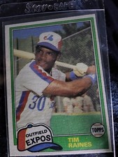 1981 Topps Traded - #816 Tim Raines (RC)