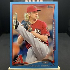 2014 Topps Update Wal-Mart Blue Bronson Arroyo #US-19 Diamondbacks