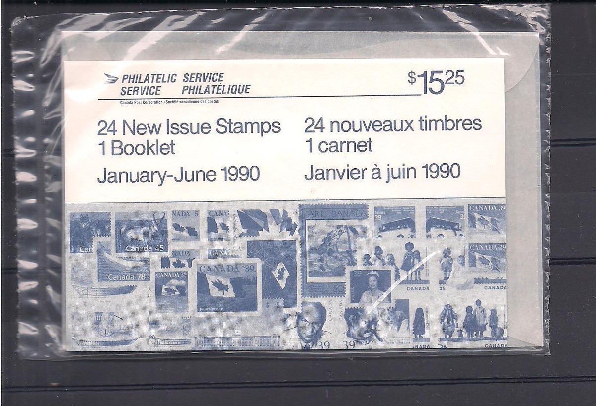 Canada 1990 semi-annual pack MNH (january-june) | eBay