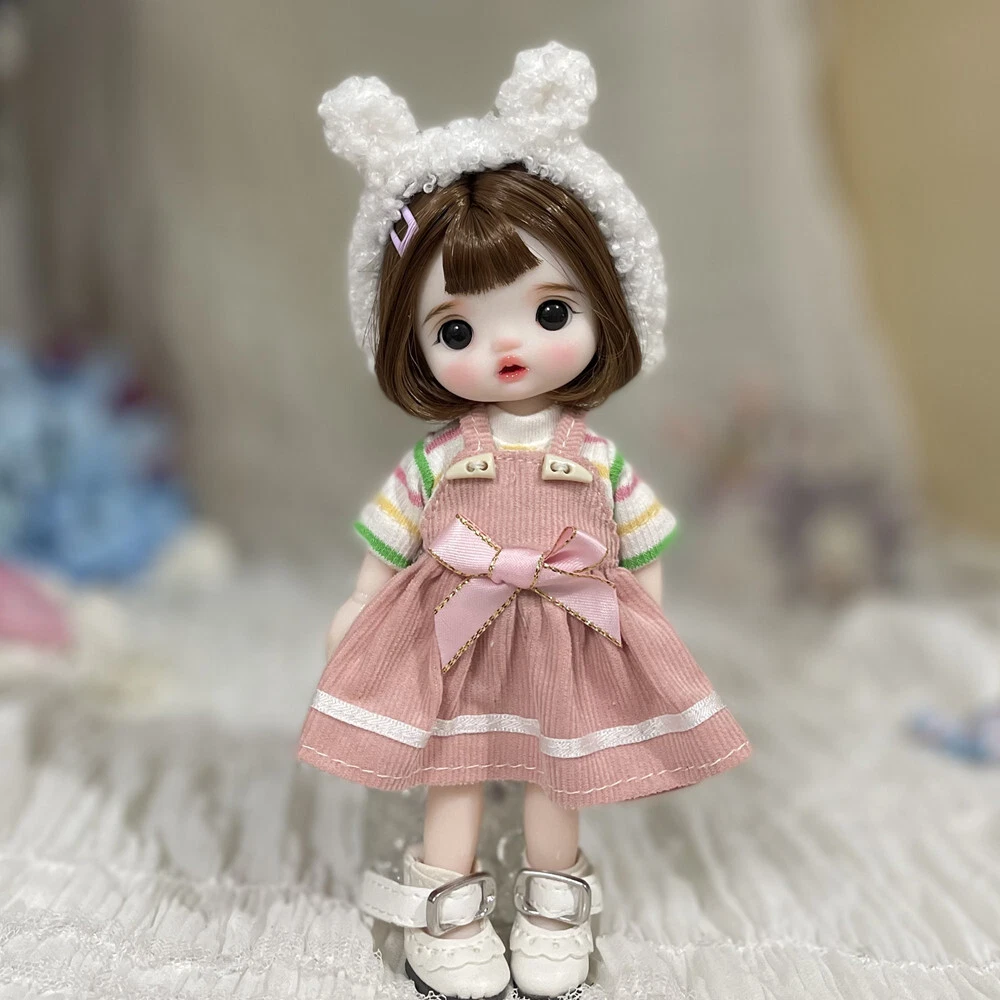 Mini 1/8 BJD Doll Cute 6