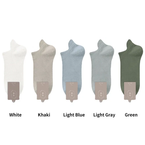 5Pairs High Quality 96% Cotton Men Socks Breathable Mesh Summer Anti-bacterial - Picture 15 of 35