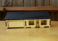 HO Scale Modelleisenbahn Eisenbahn Haus und Garage Bausatz