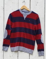 TOMMY HILFIGER Boy's Sz 16-18 Long Sleeve Cotton Sweater