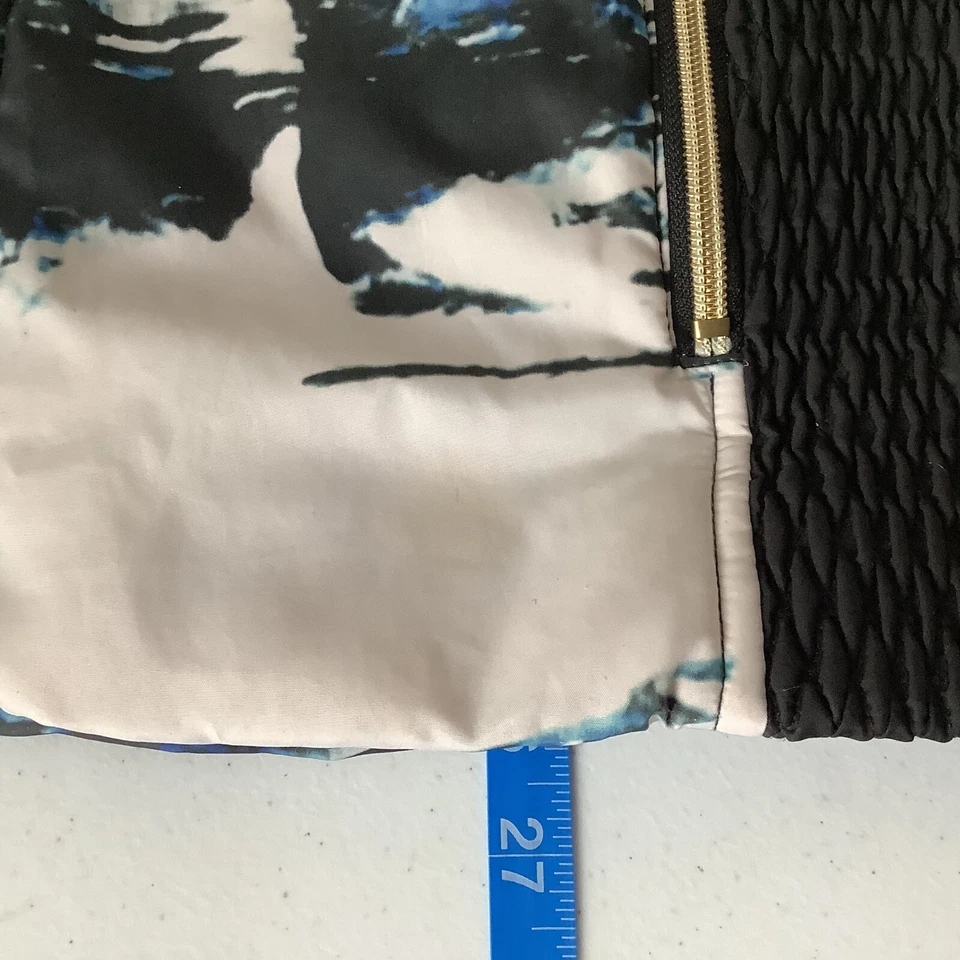 Chaleco Marc New York Para Hombre Patrón M Cremallera Completa Elástico Lados Cuello Alto Foto 4 de 4