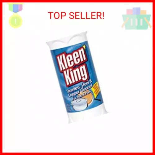 King Kleen Stainless Steel Cookware Cleaner and Copper Cleaner (14 oz, 1 Pack) H