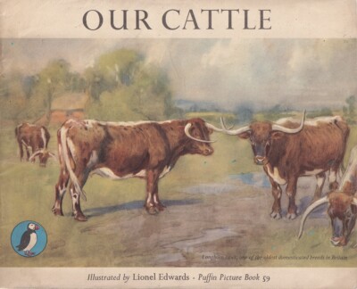    Vintage Print, Our Cattle, 1948, 22.2 x 18 cm.  We Sell Guaranteed........