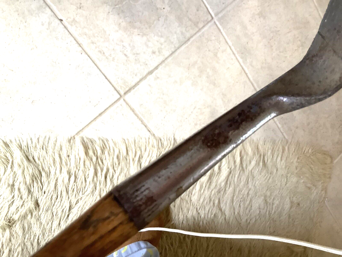 Vintage MacGregor Popular Niblick # 9 Iron~ Stamped~ Hickory Shaft 