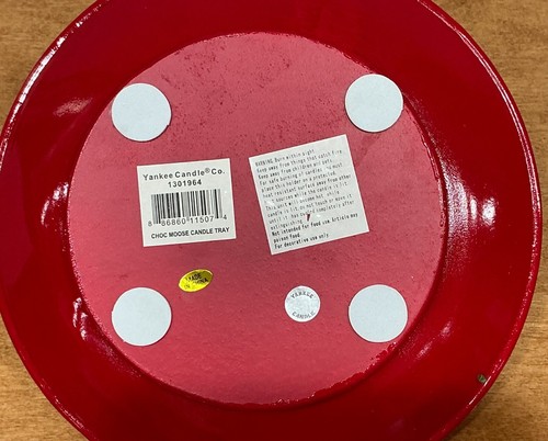 Yankee Candle - "CHOCOLATE MOOSE" Candle Tray Large Jar *NIB* #1301964 - Picture 5 of 12