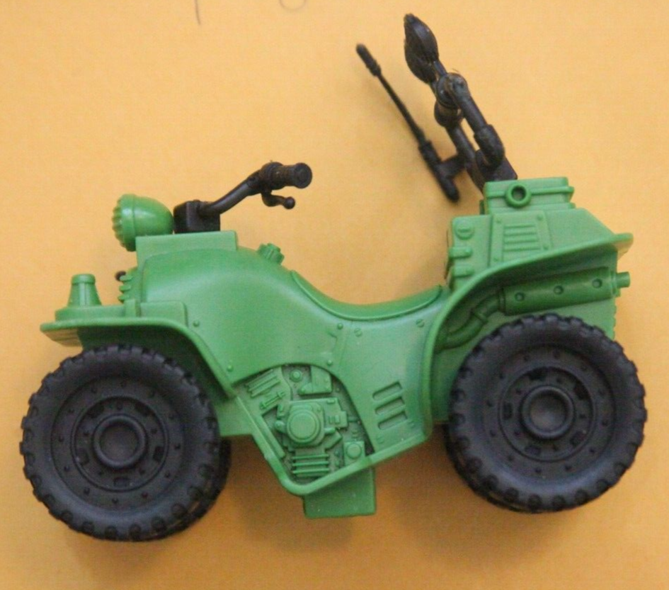 Lot of four Plastic Toys ATV 4-Wheeler Helicopter Monster Truck