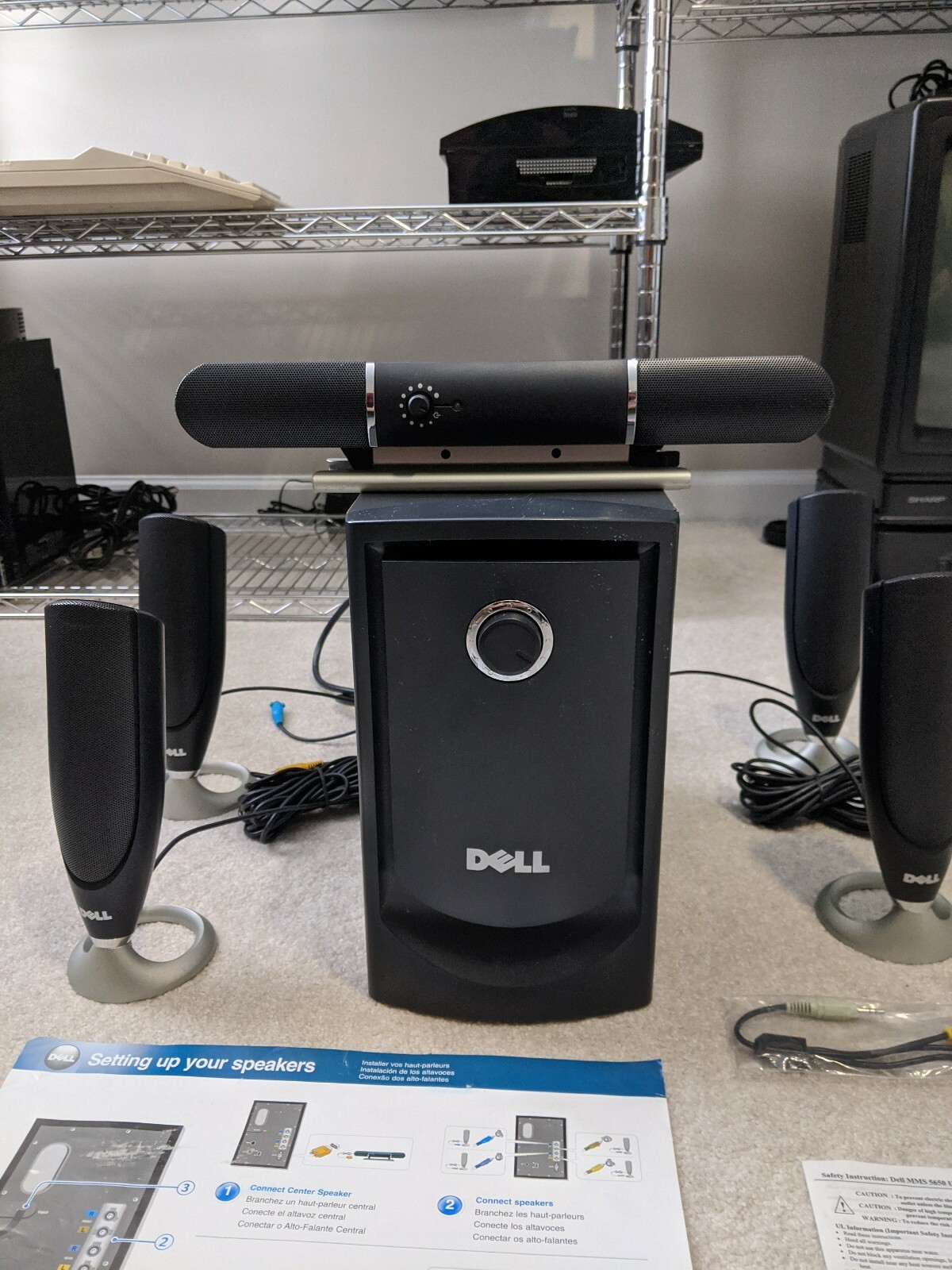 dell mms 5650 center speaker