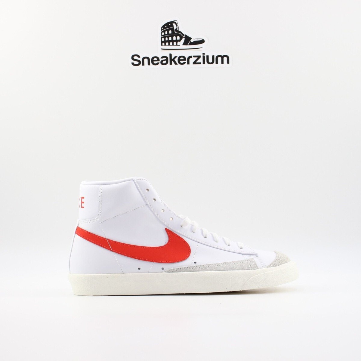 Nike Women's Blazer Mid 77 Habanero Red White CZ1055-101 New | eBay