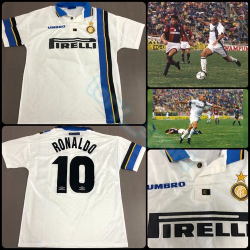 Maglia Shirt Trikot Camiseta Inter Milan away 1997/98 RONALDO UMBRO  ORIGINALE | eBay
