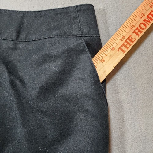 Merona Women's Stretch Skirt Size 12 Black Pockets Straight Pencil - Picture 5 of 7