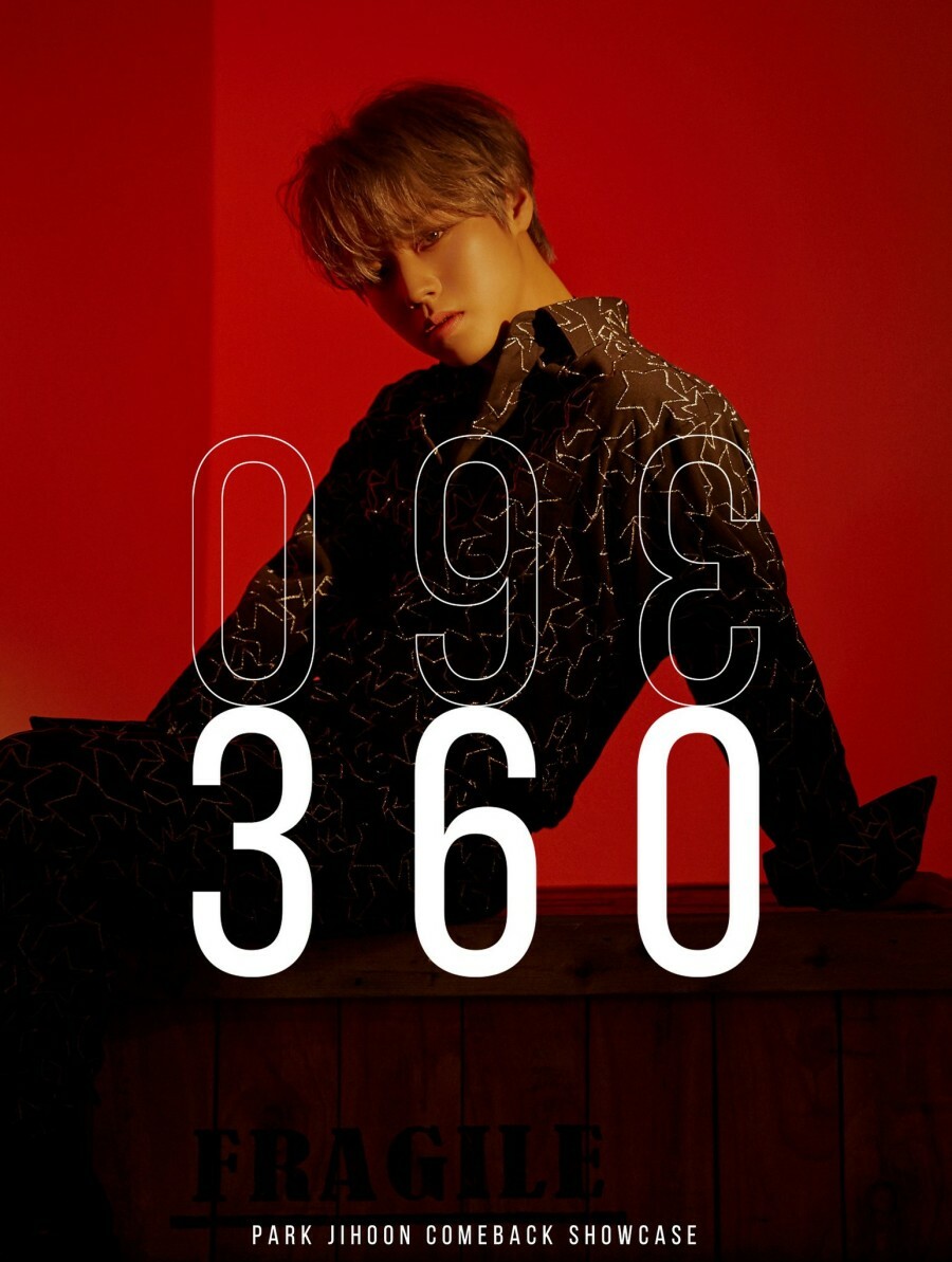 PARK JIHOON [360] 2nd Mini Album CD-R+Photo Book+Card OFFICIAL K