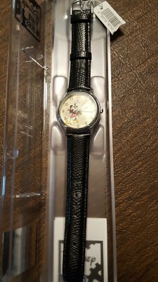Disney Time Works~ Santa Mickey Mouse Watch Christmas Themed  display picture 1