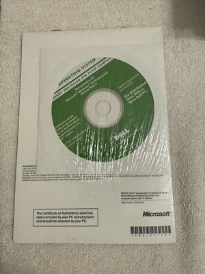 Windows Xp Pro Cd Label Dell Reinstallation CD Microsoft Windows XP Pro SP2 - NO PRODUCT KEY ...