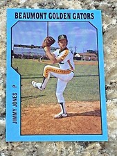 1985 TCMA Jimmy Jones #739 Beaumont Golden Gators Minor League Baseball Card