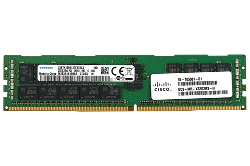 15-105081-01 CISCO DDR4 32GB 2RX4 PC4-21333 2666MHZ RDIMM - Photo 2/7