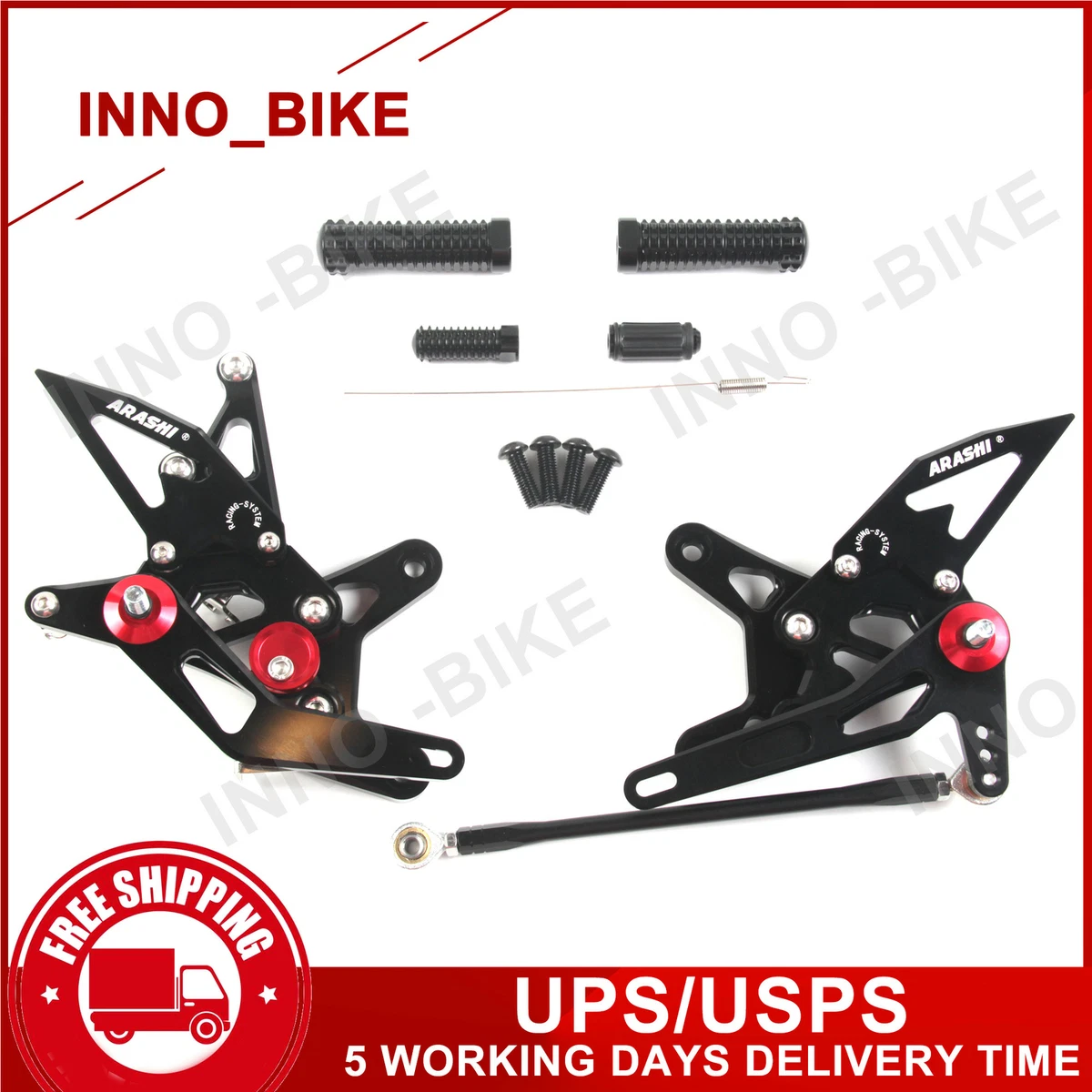 Footrests, Pedals & Pegs for 2007 Kawasaki Ninja ZX6R for sale | eBay