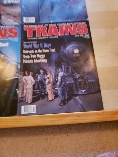 (6) 1994 Trains Magazines: January February June September October & December - Picture 7 of 7