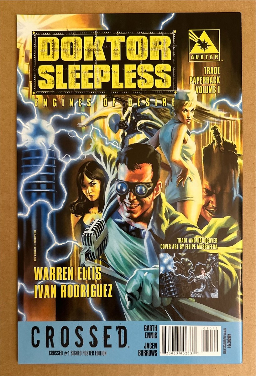 Crossed #1 Signed Poster Edition Cover-Jacen Burrows (Avatar Press