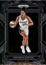2023 Panini WNBA Prizm #112 Veronica Burton Dallas Wings