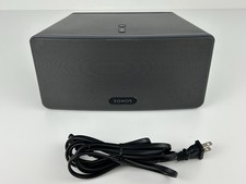 Sonos PLAY:3 Wireless Speaker Gray/Black Tested Working