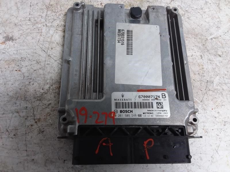 MASERATI GHIBLI 2015 Engine/Motor Control Module 813890 ID# 670007174