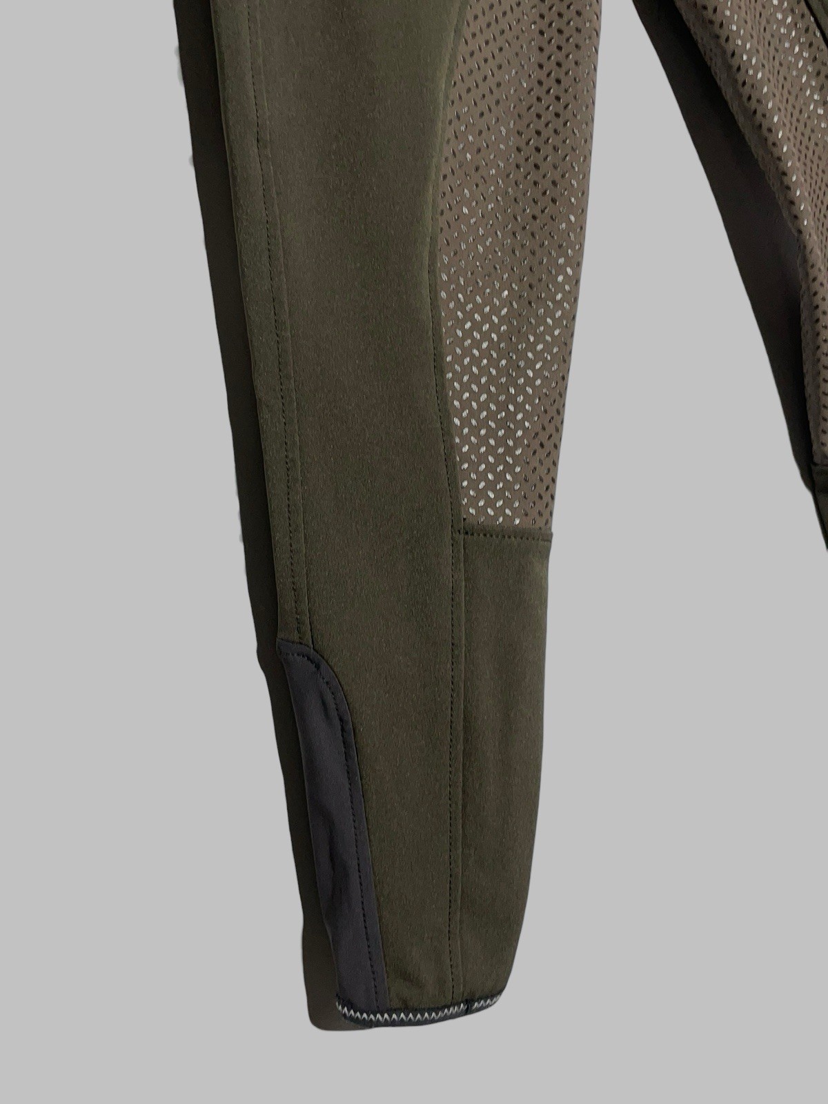 Pikeur Women’s Riding Breeches – Full Grip Seat Equestrian Pants, Olive Green