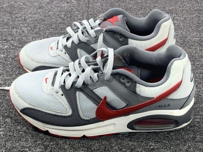NIKE AIR MAX COMMAND Shoes Mens US 9.5 White Gray University 629993-049 Sneakers