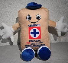 Costalito Cruz Azul Mexico La Maquina peluche Teddy cruzazulito 30 CM