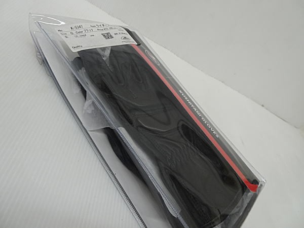 KUSITANI GLOVES ブラック Lサイズ　K-5347 KUSHITANI K-5347 Rider's Leather Gloves Black Size S New