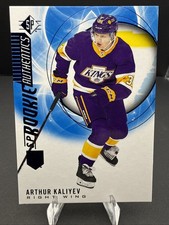 Arthur Kaliyev #104 Upper Deck SP Blue NHL 2020-21 Los Angeles Kings RC