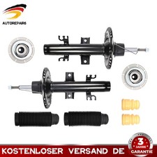 2 GASDRUCK STOßDÄMPFER + DOMLAGER VORNE für VW T5 TRANSPORTER BUS MULTIVAN