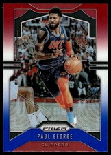 Paul George 2019-20 Panini Prizm #185 Clippers Insert ? SEE SCAN! FREE SHIPPING
