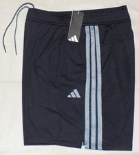adidas Men's Training Entrenamiento M 3 Stripes Shorts Dark Grey XL 7" KS7775