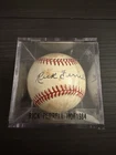 RICK FERRELL OAL BASEBALL AUTO SIGNED BOSTON RED SOX SENATORS HOF DECEASED