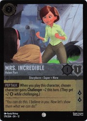 Mrs. Incredible - Helen Parr 179/204 Wilds Unknown Cold Foil