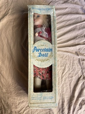 - The Classical Collection European Hand crafted Porcelain Doll
