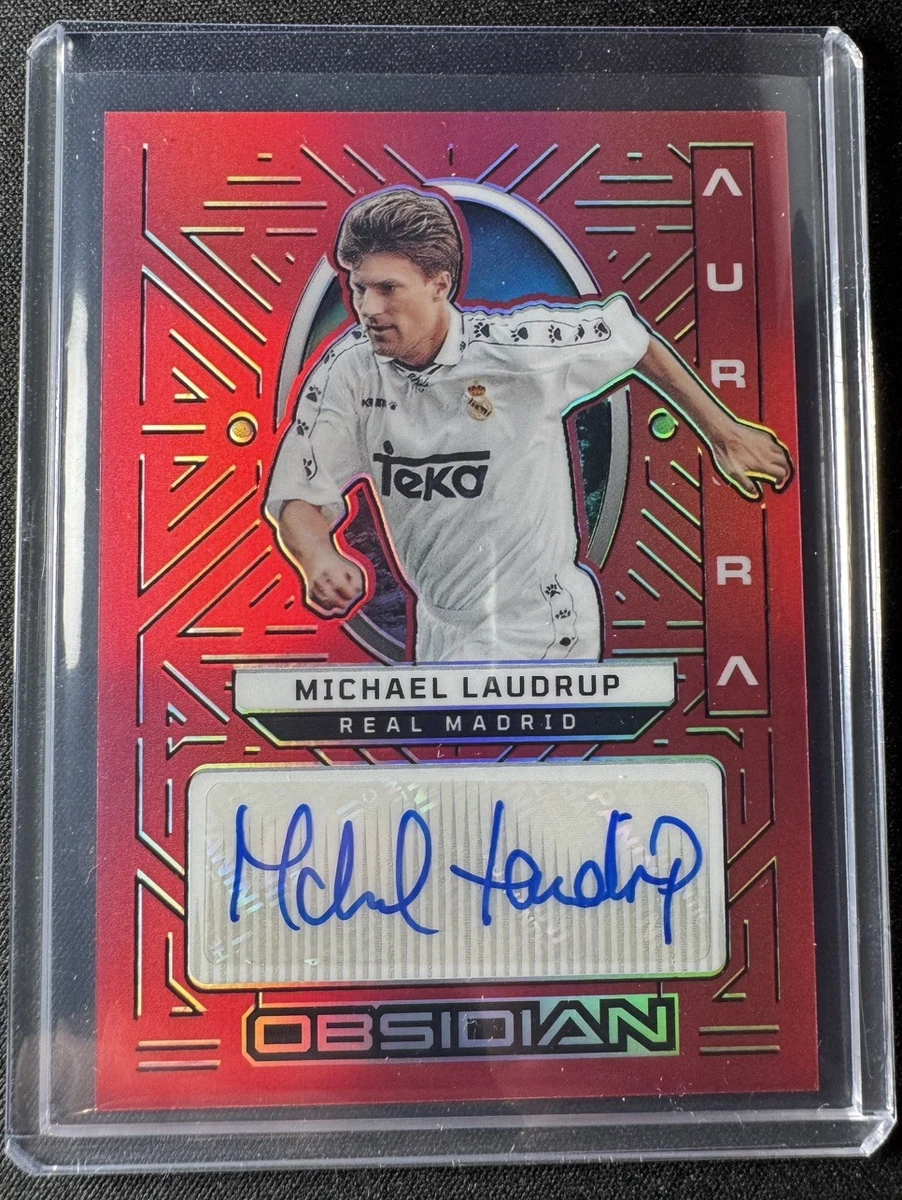 Michael Laudrup Autographed Soccer Sports Trading Cards