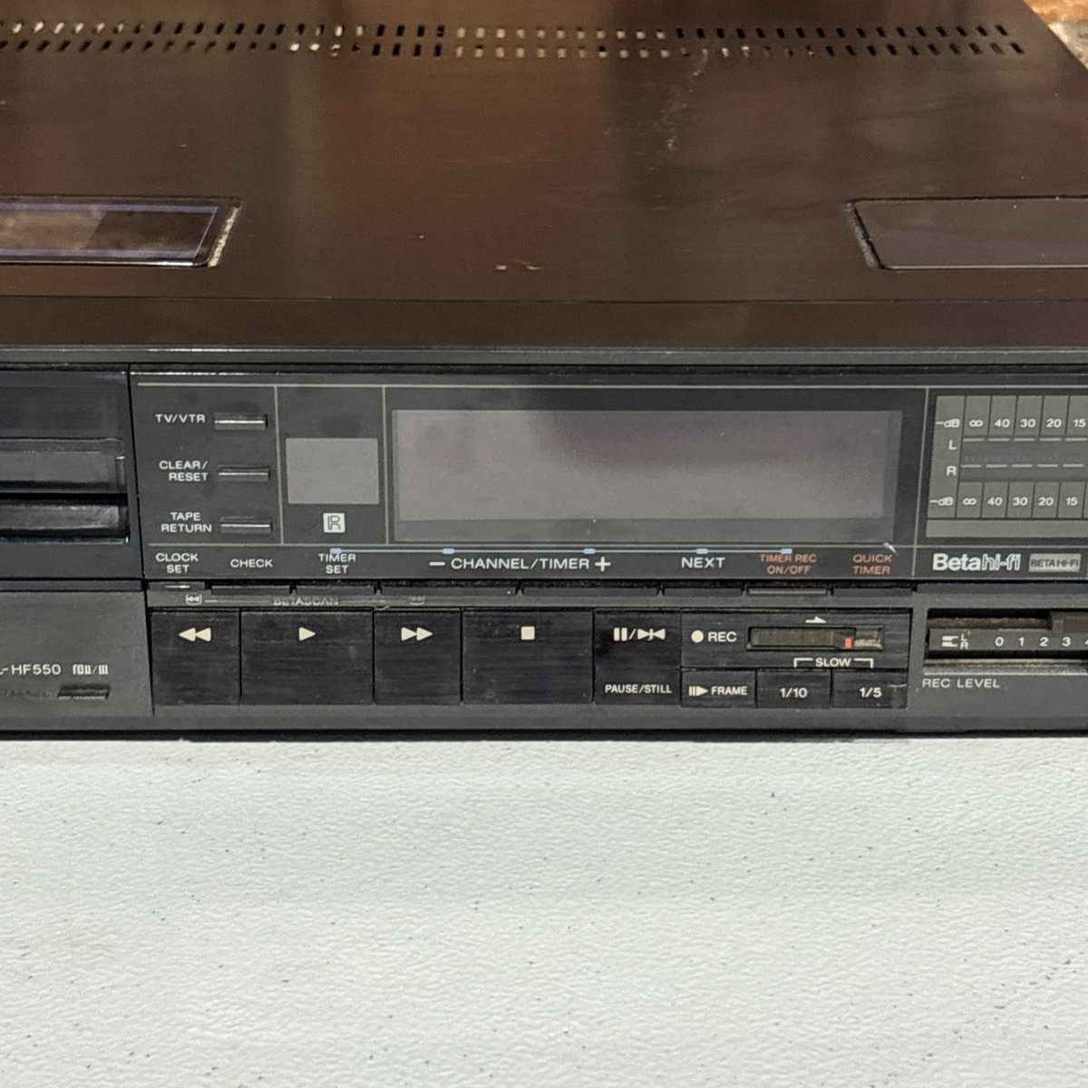 SONY ⁄ | SL-HF55 : ベータデッキ 1984年3月 SL-HF77 SL-HF66 Sony 