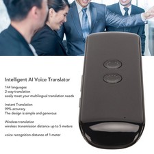 Intelligent AI Voice Translator 144 Languages 2 Way Instant Portable Translation