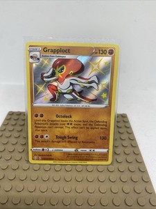 Pokémon TCG Grapploct Shining Fates Sv073/Sv122 Holo Shiny Holo Rare Near Mint