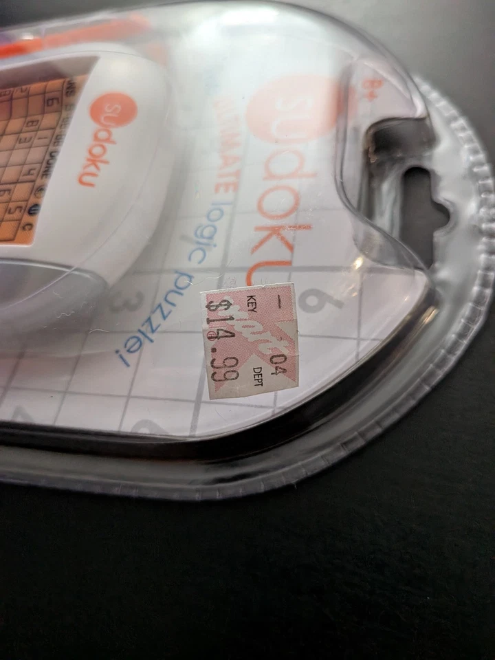 2006 Techno Source Sudoku Handheld Electronic Game 20700 Stylus NEW - Image 3 of 4