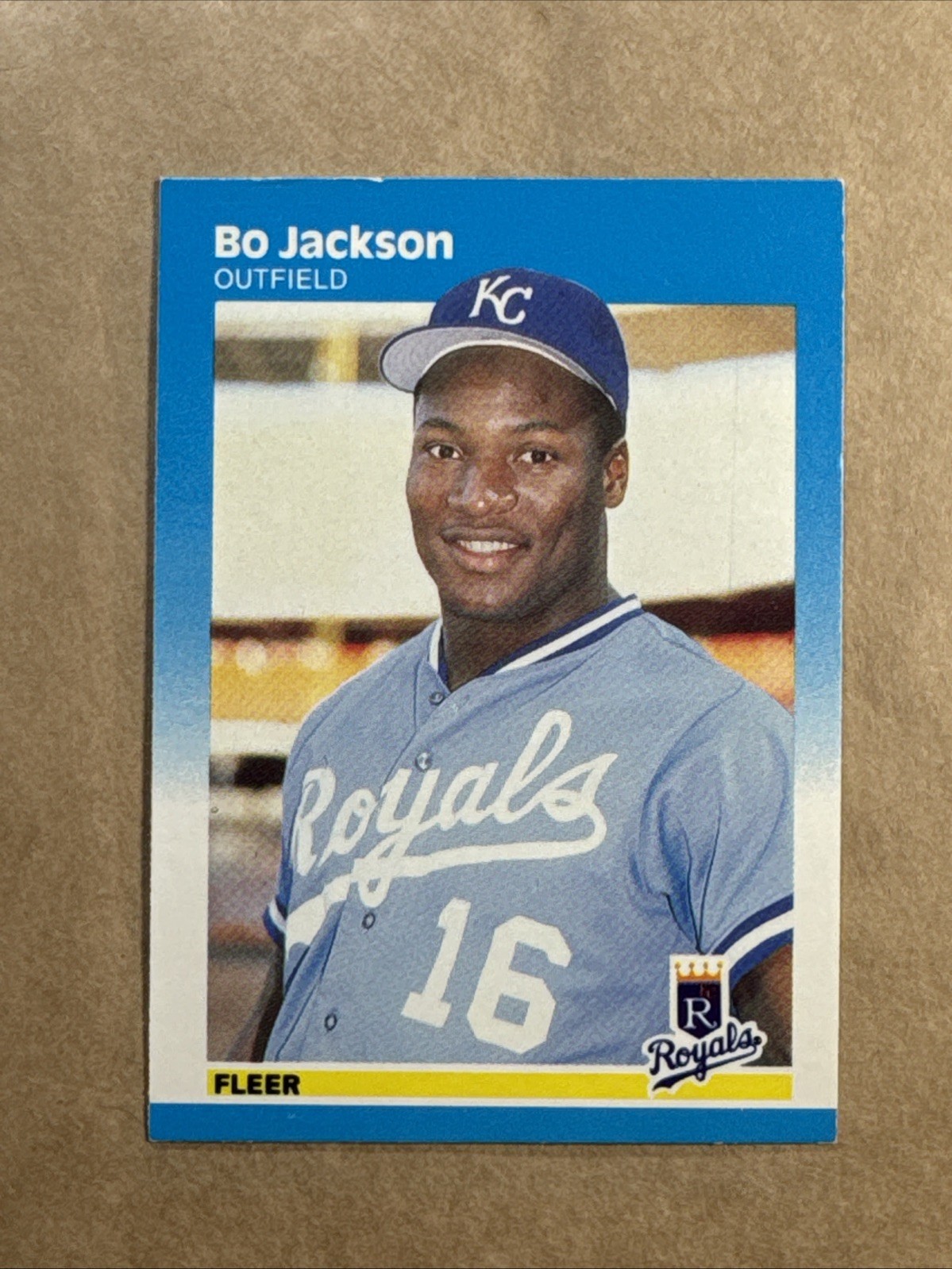 🇺🇸Rookie🇺🇸 - Bo Jackson - 1987 Fleer #369