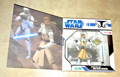 Kotobukiya ArtFX Obi-Wan Kenobi Star Wars Clone Wars Series One: Jedi Figure NEW