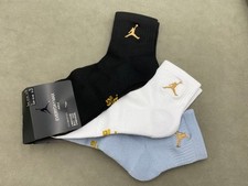 Air Jordan All sports Everyday Max Ankle Socks 3 Pairs Men Size L 8-12