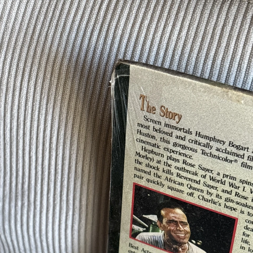 The African Queen LaserdiscBrand NEW! Sealed Humphrey Bogart Katharine Hepburn - Image 3 of 3