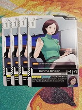 4x GD03-099 | Emma Sheen | Steel Requiem | U Playset 